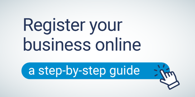 image with text register your business online: a step-by-step guide
